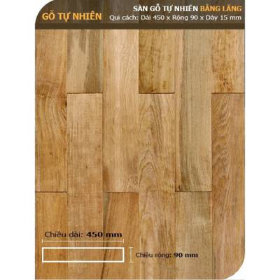 Sàn gỗ tự nhiên Bằng lăng  BL450