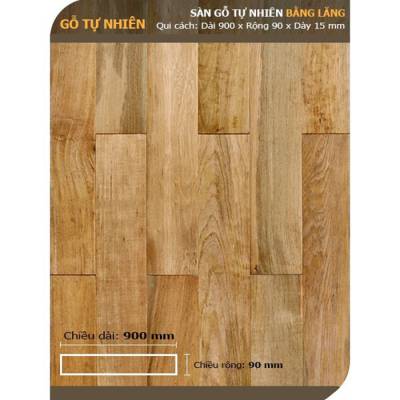 Sàn gỗ tự nhiên Bằng lăng BL900