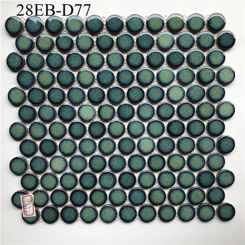 Gạch mosaic trang trí bi tròn 28EB-D77 		